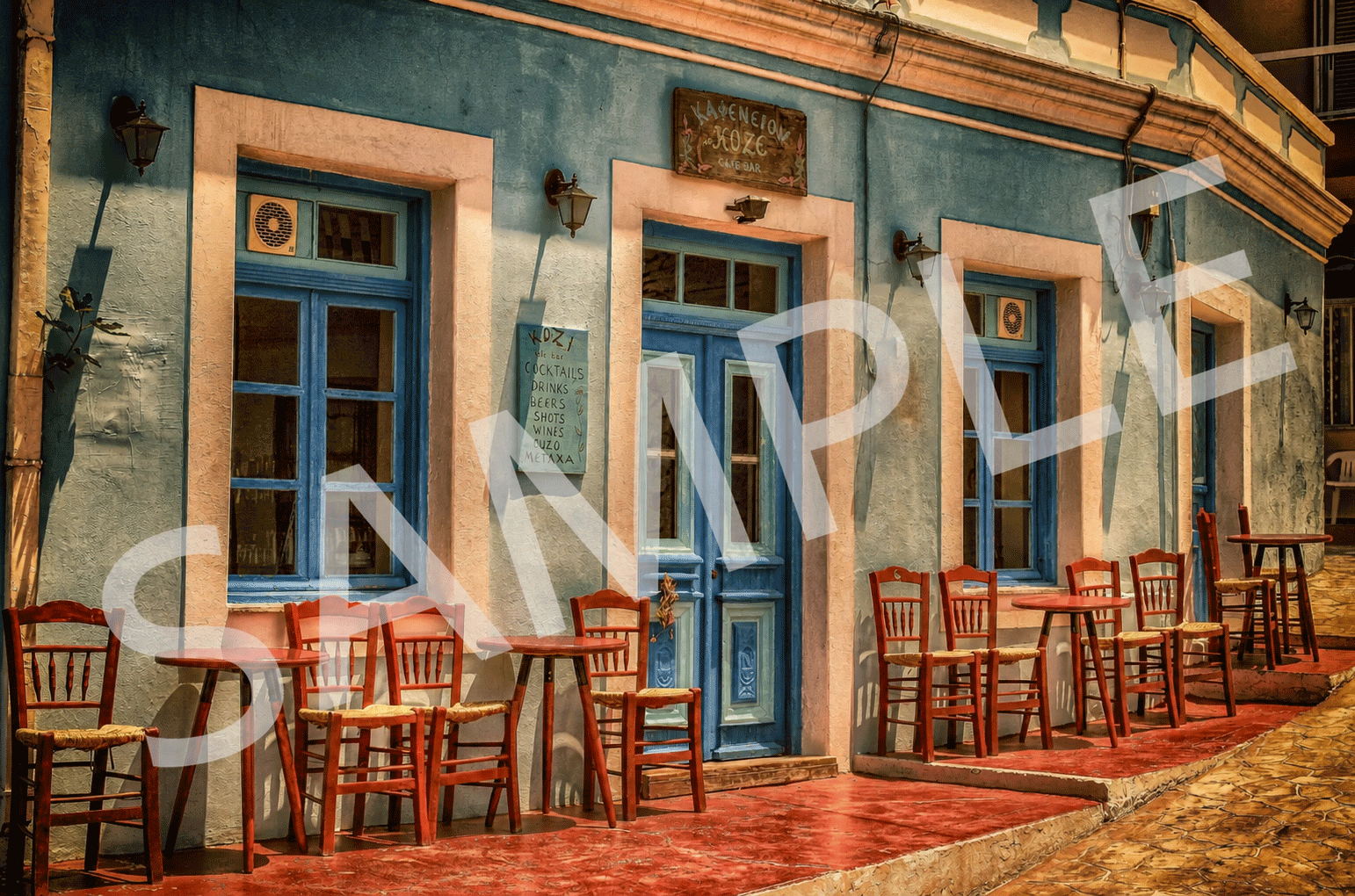 Restaurant exterior — sample image, pending