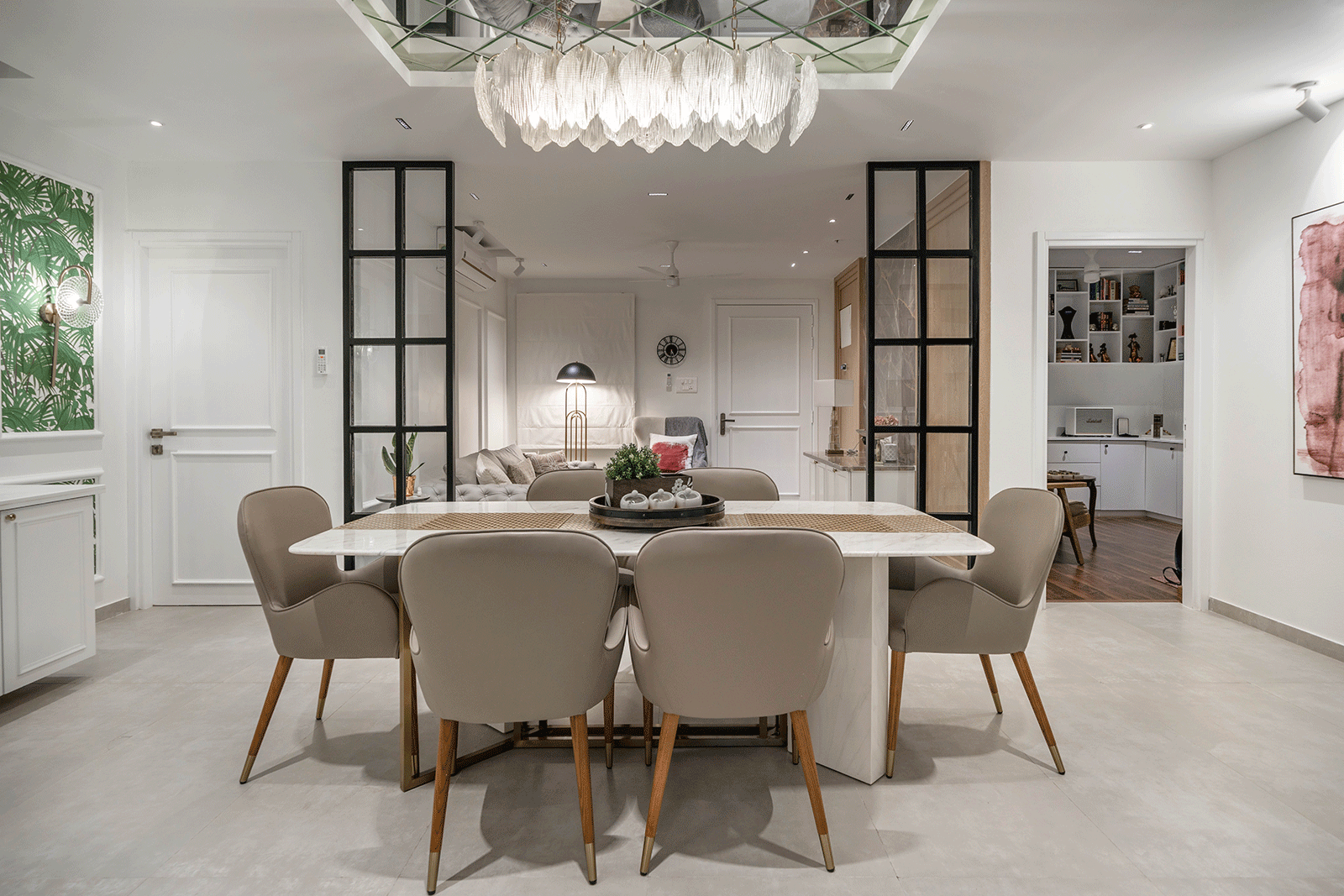 Sample dining room — photography pending