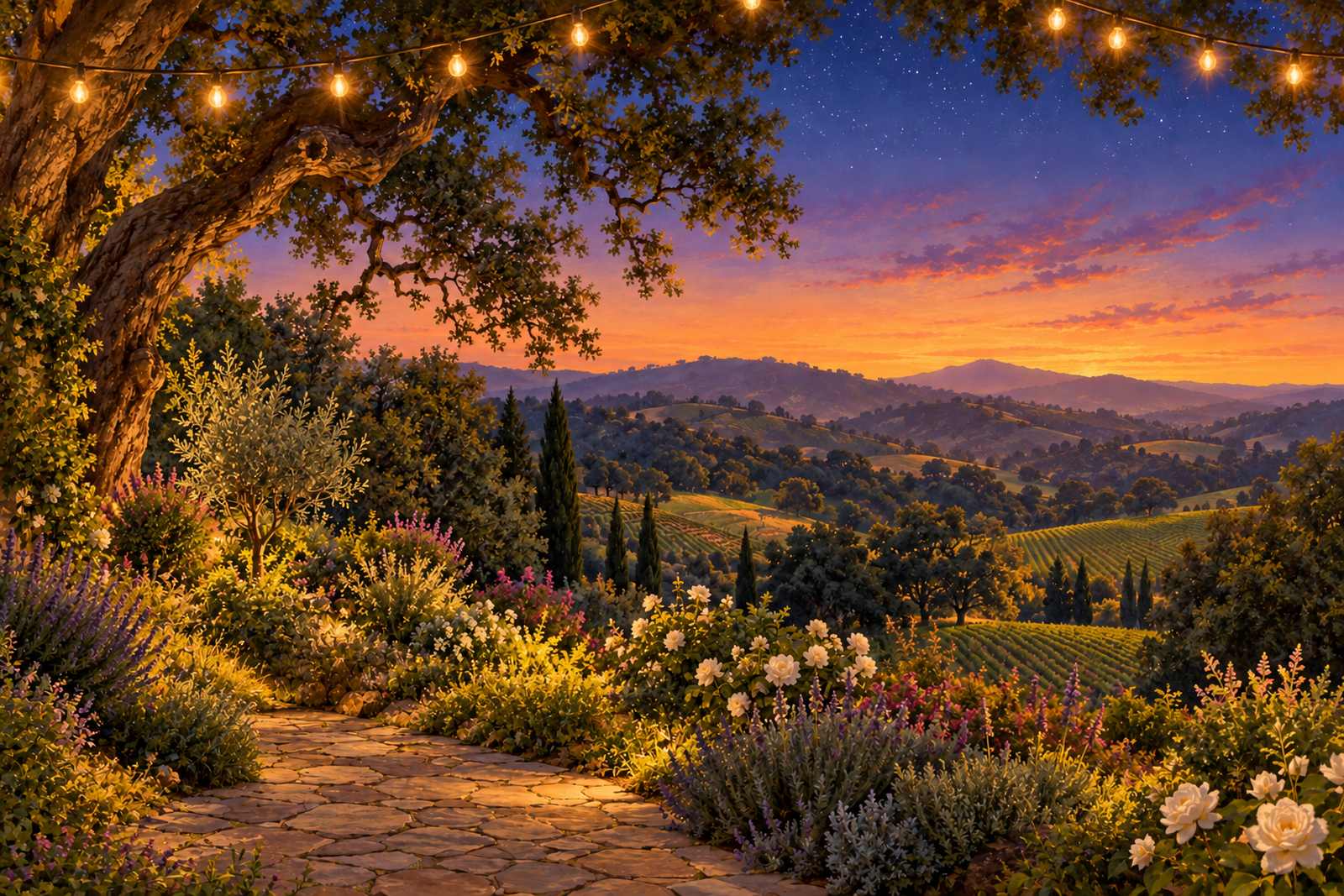 LocaleTerroir: evening in Santa Rosa