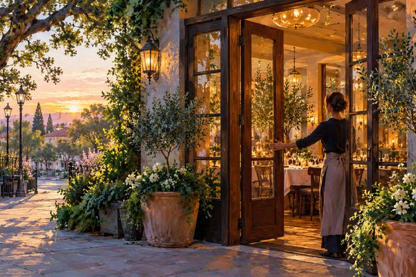LocaleTerroir: restaurant doorway, Sonoma, Sonoma County