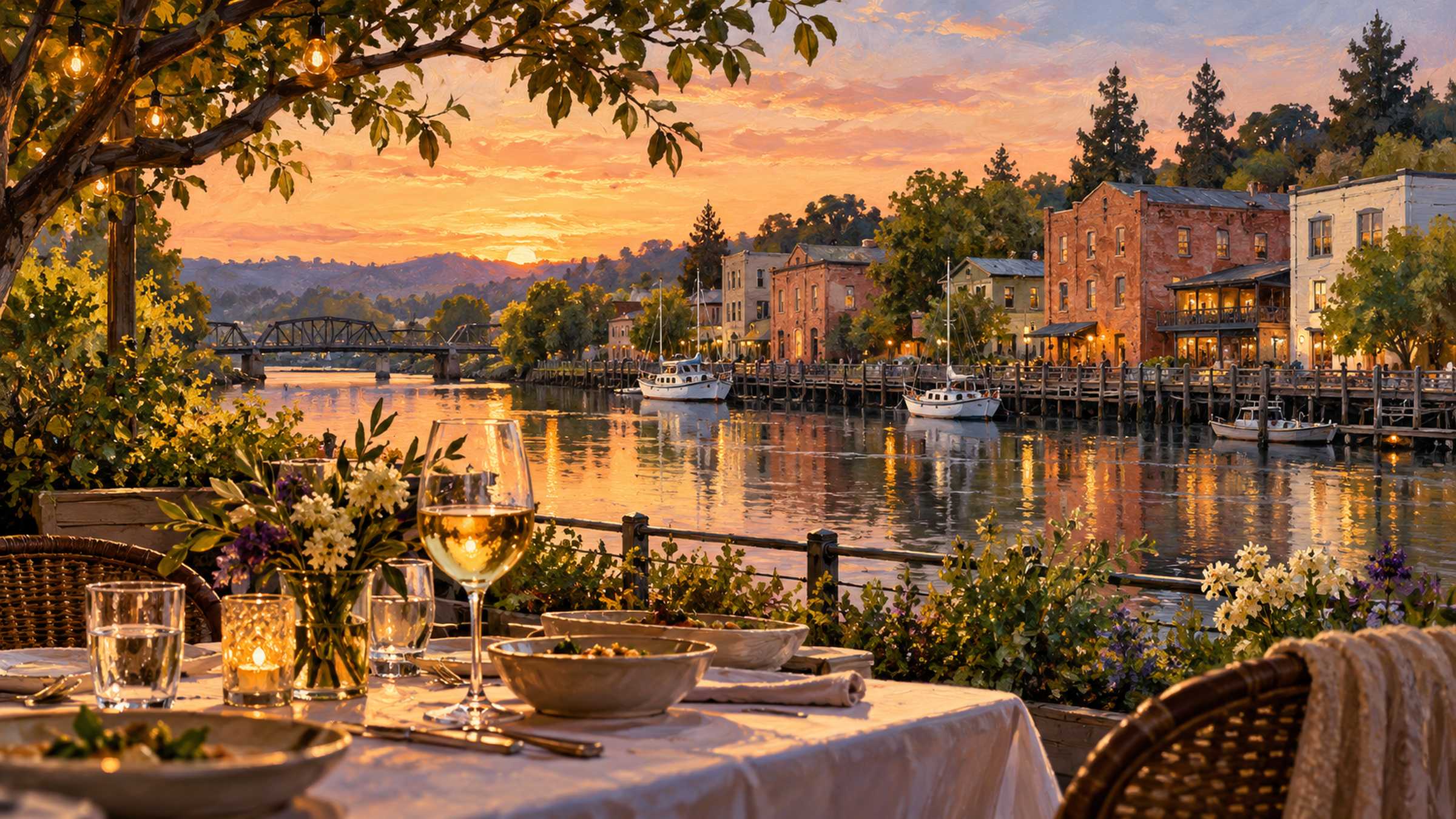 LocaleTerroir: riverfront table, Petaluma, Sonoma County