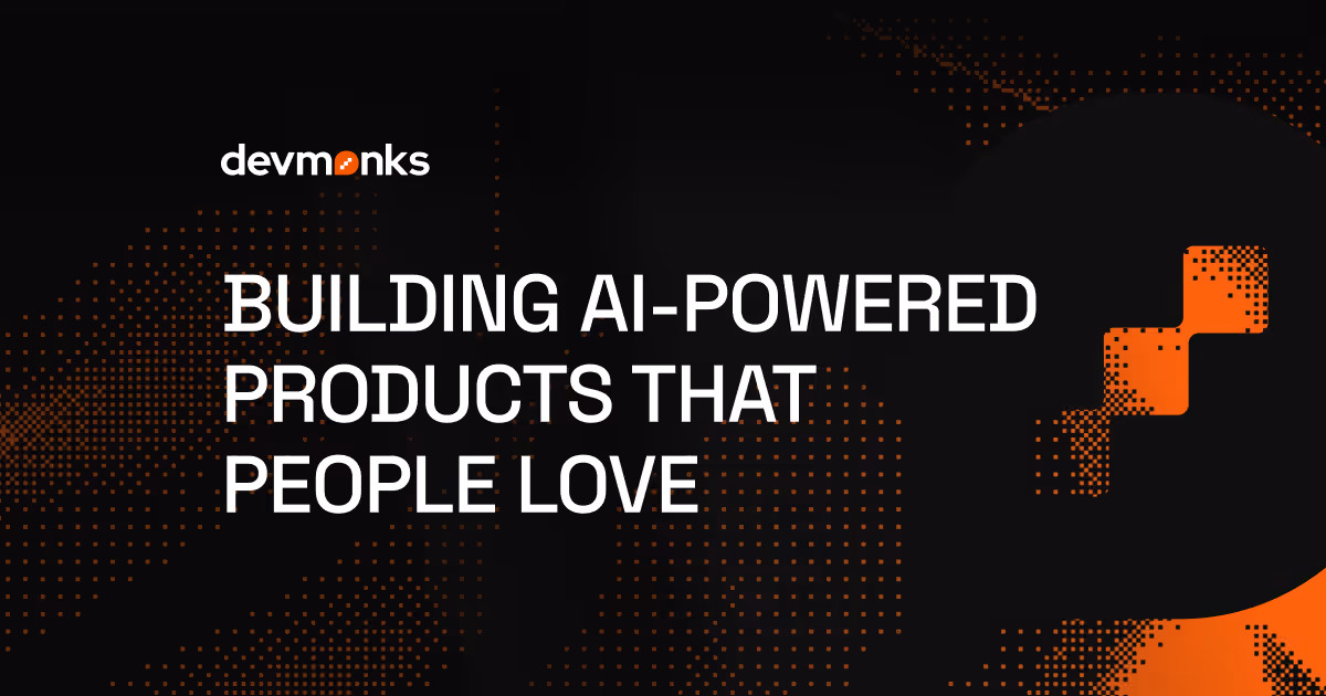 Dev Monks website homepage hero
