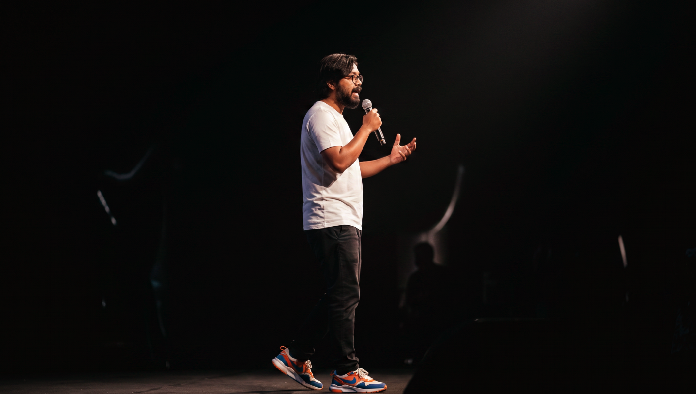 [ Standing on that stage, I just wanted to hand the next generation a little more courage. 🎤]