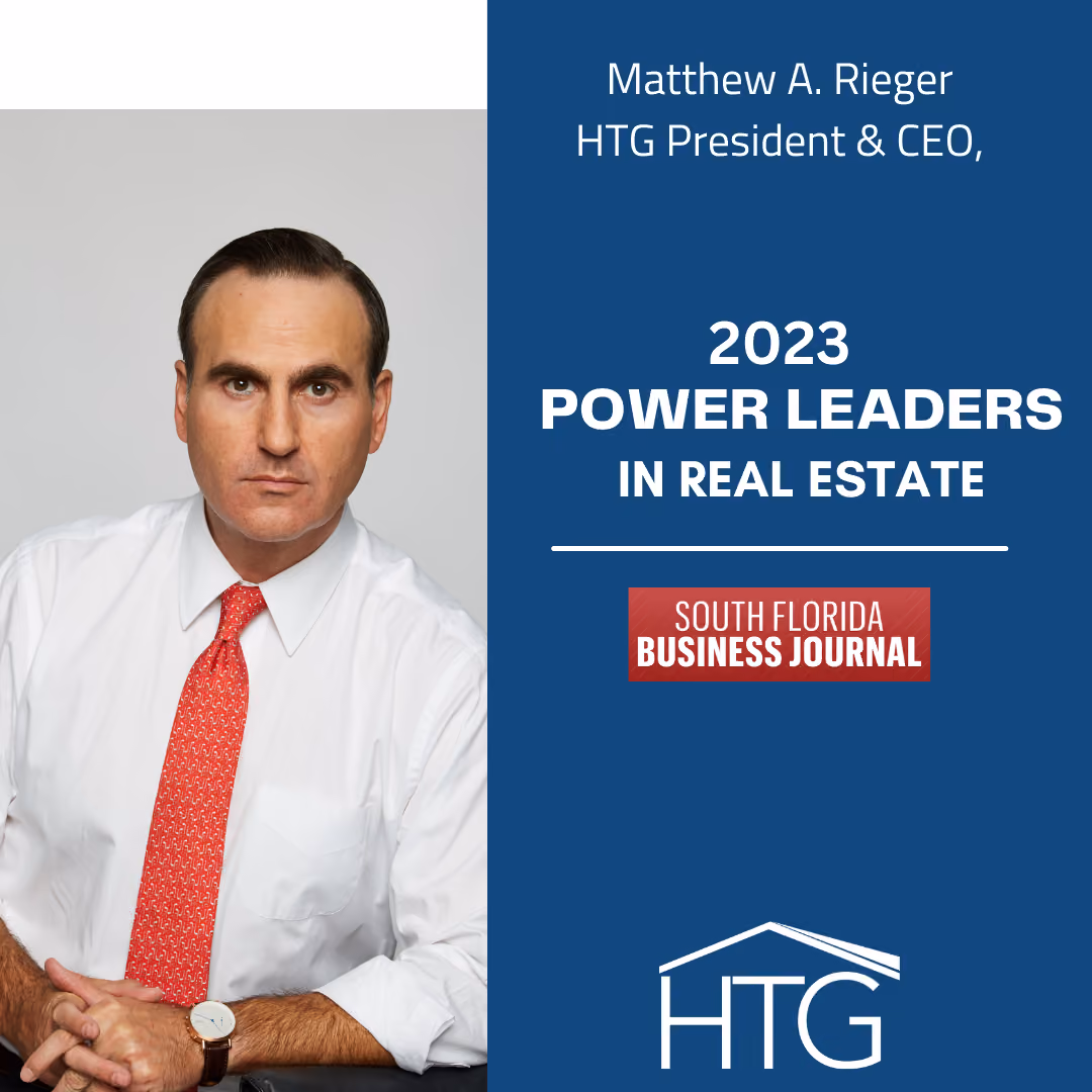 2023 Power Leaders in Real Estate: Matthew A. Rieger, CEO