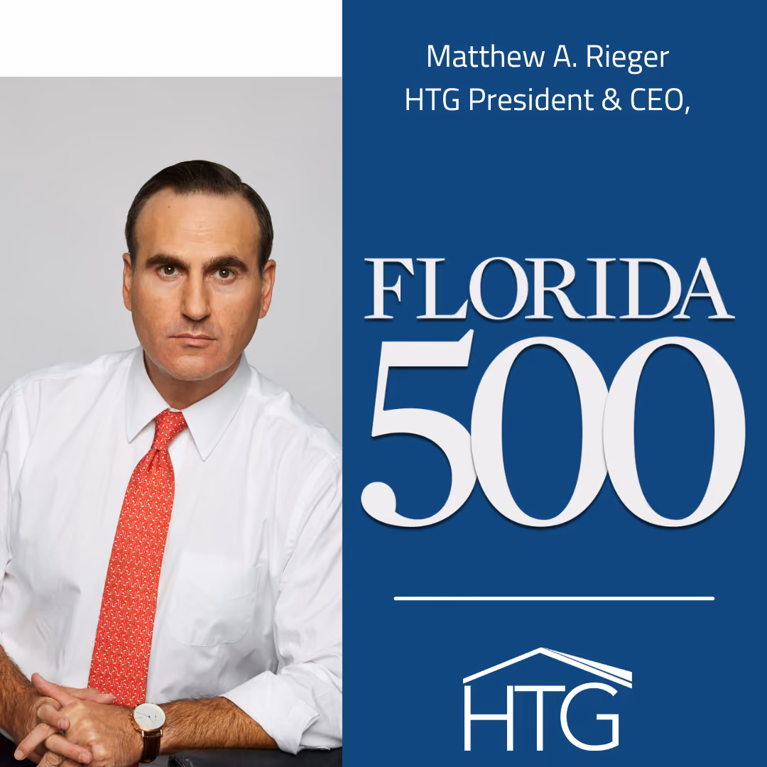 FL Trend 500 – Matthew A. Rieger: Florida’s Most Influential Business Leader 2022