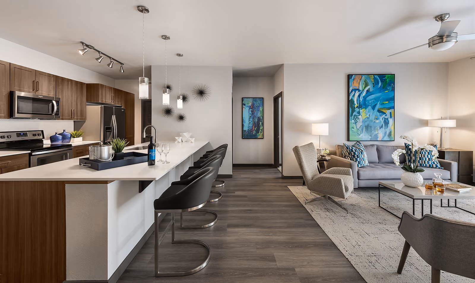 Interior of a Aviva - Mesa apartment