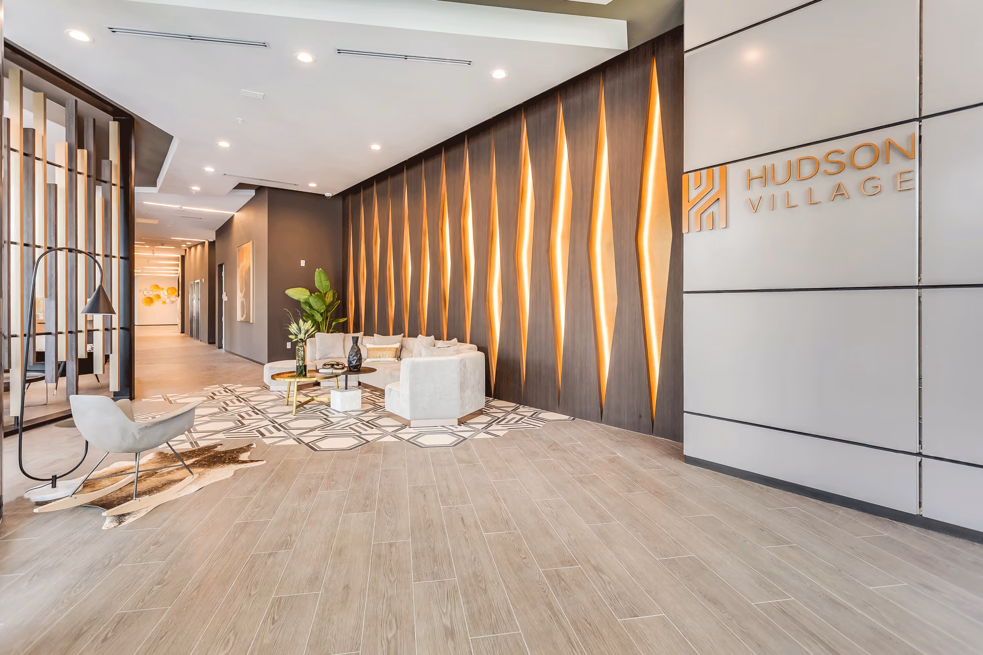 Interior of a Hudson Village apartment