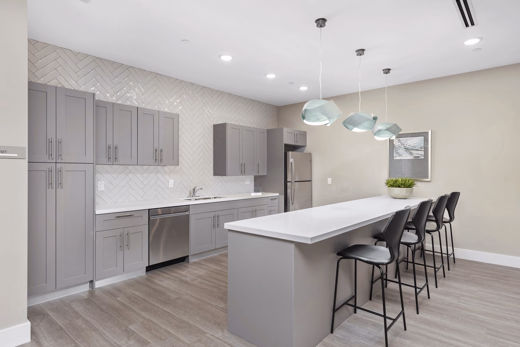 Interior of a Max's Landing apartment