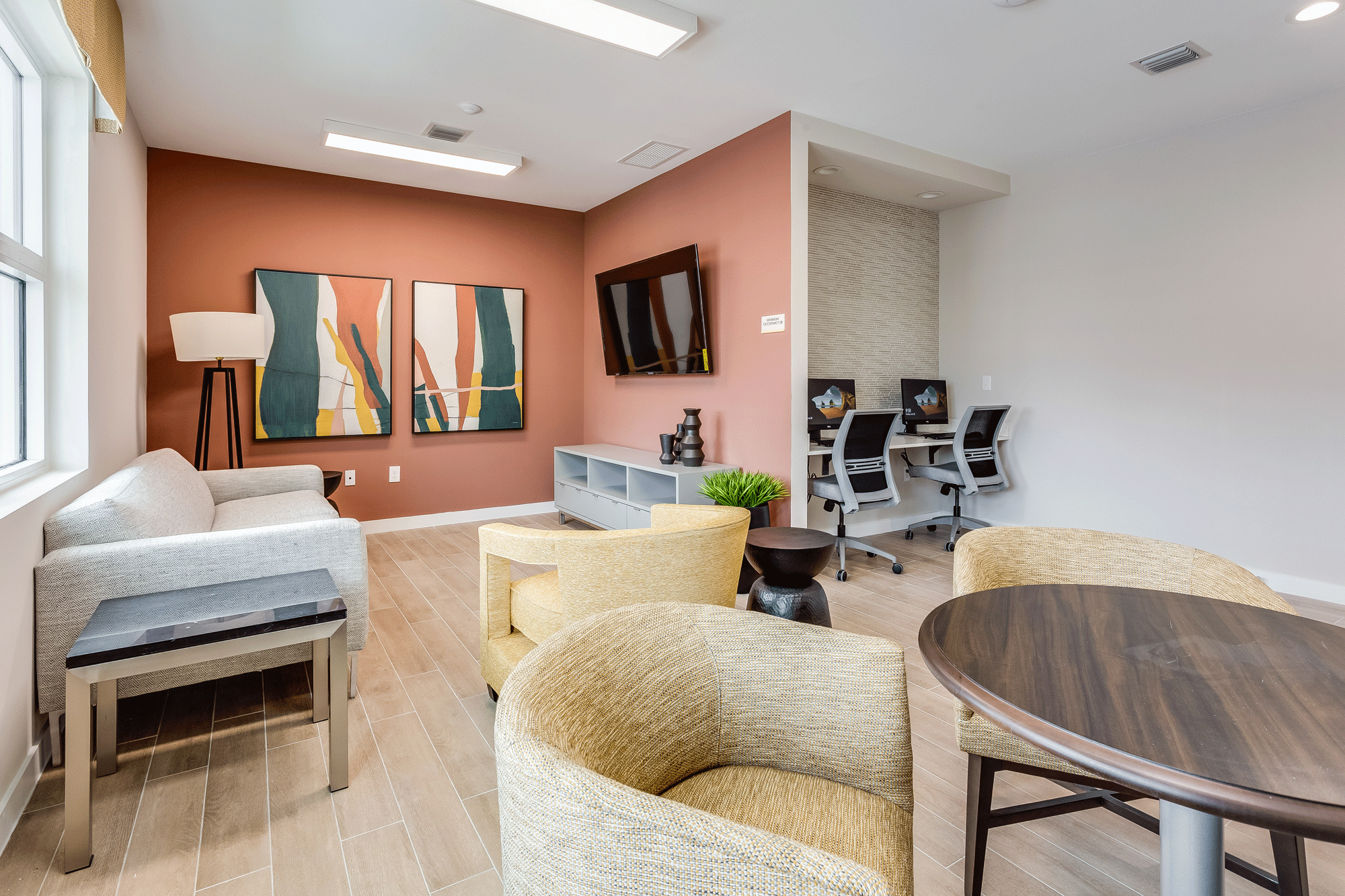 Interior of a Heron Estates Family apartment