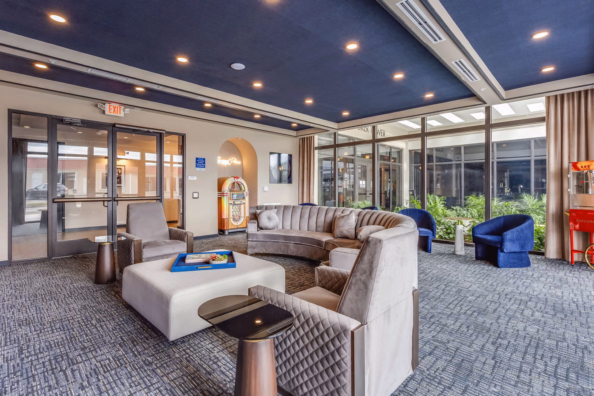 Tucker Tower amenity area