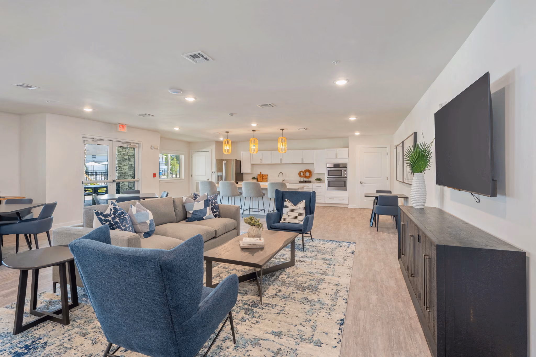 Interior of a Princeton Grove apartment