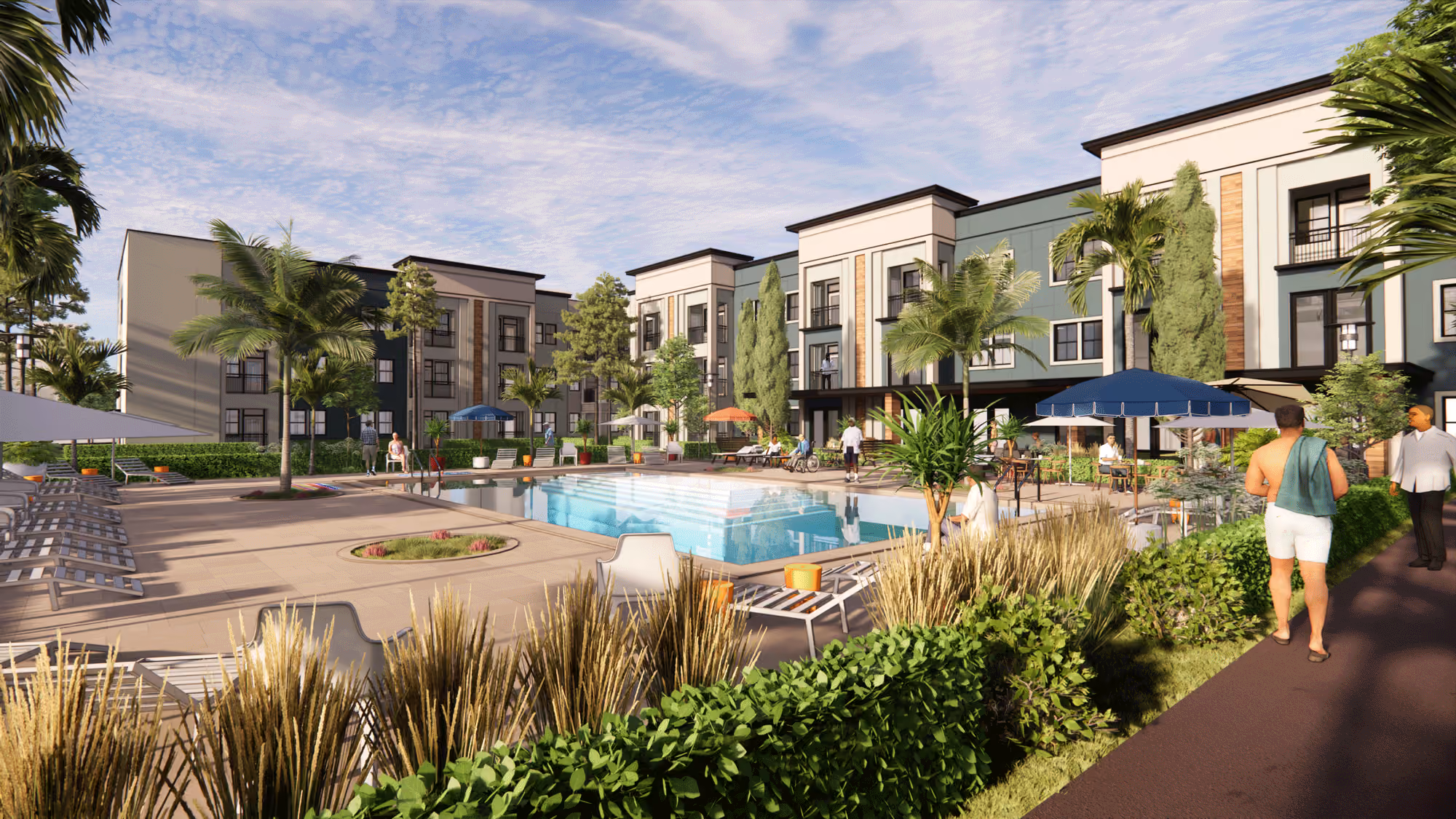 Grand East Village amenity area