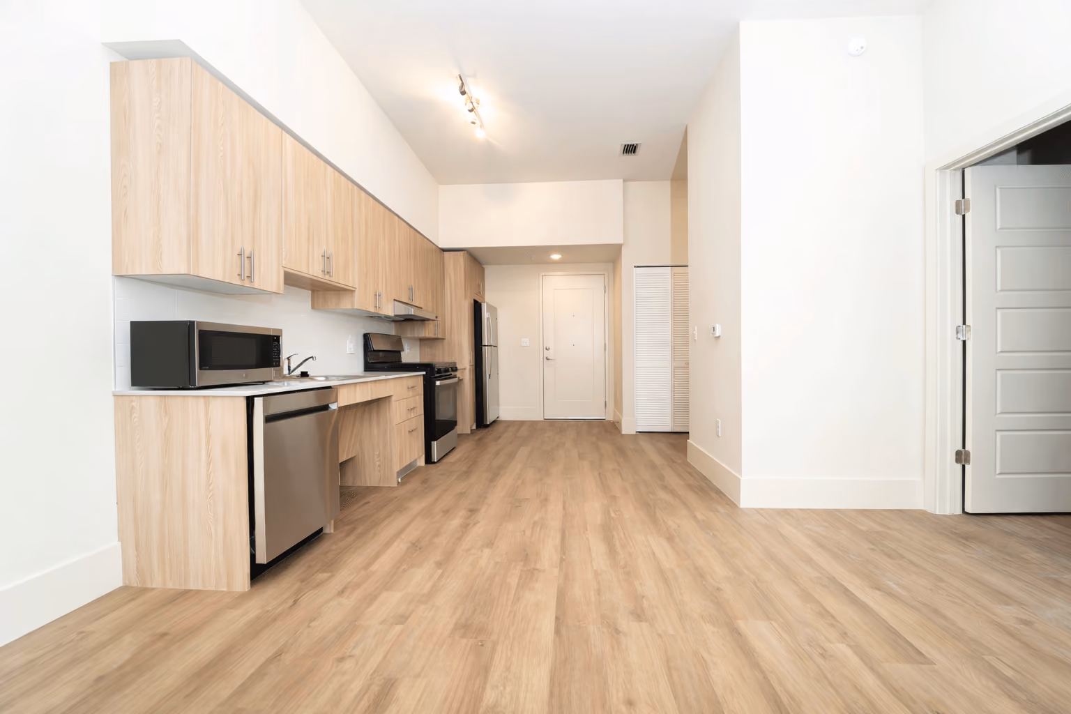 Interior of a Courtside Apartments II apartment
