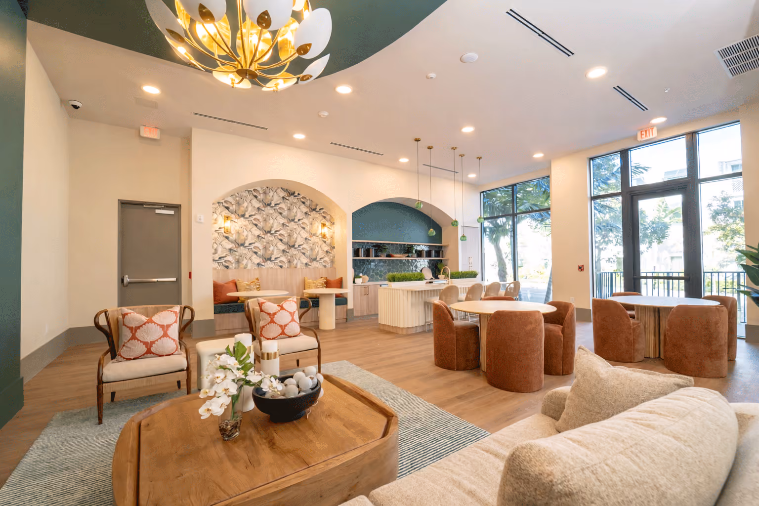 Courtside Apartments II amenity area