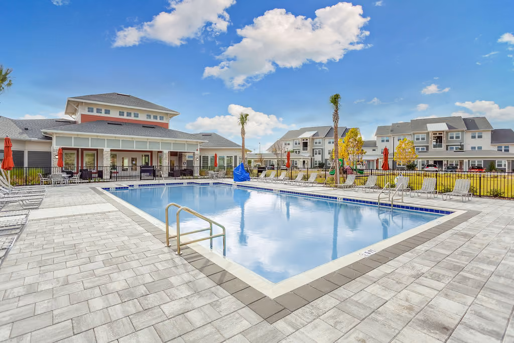 The Palms at Town Center amenity area