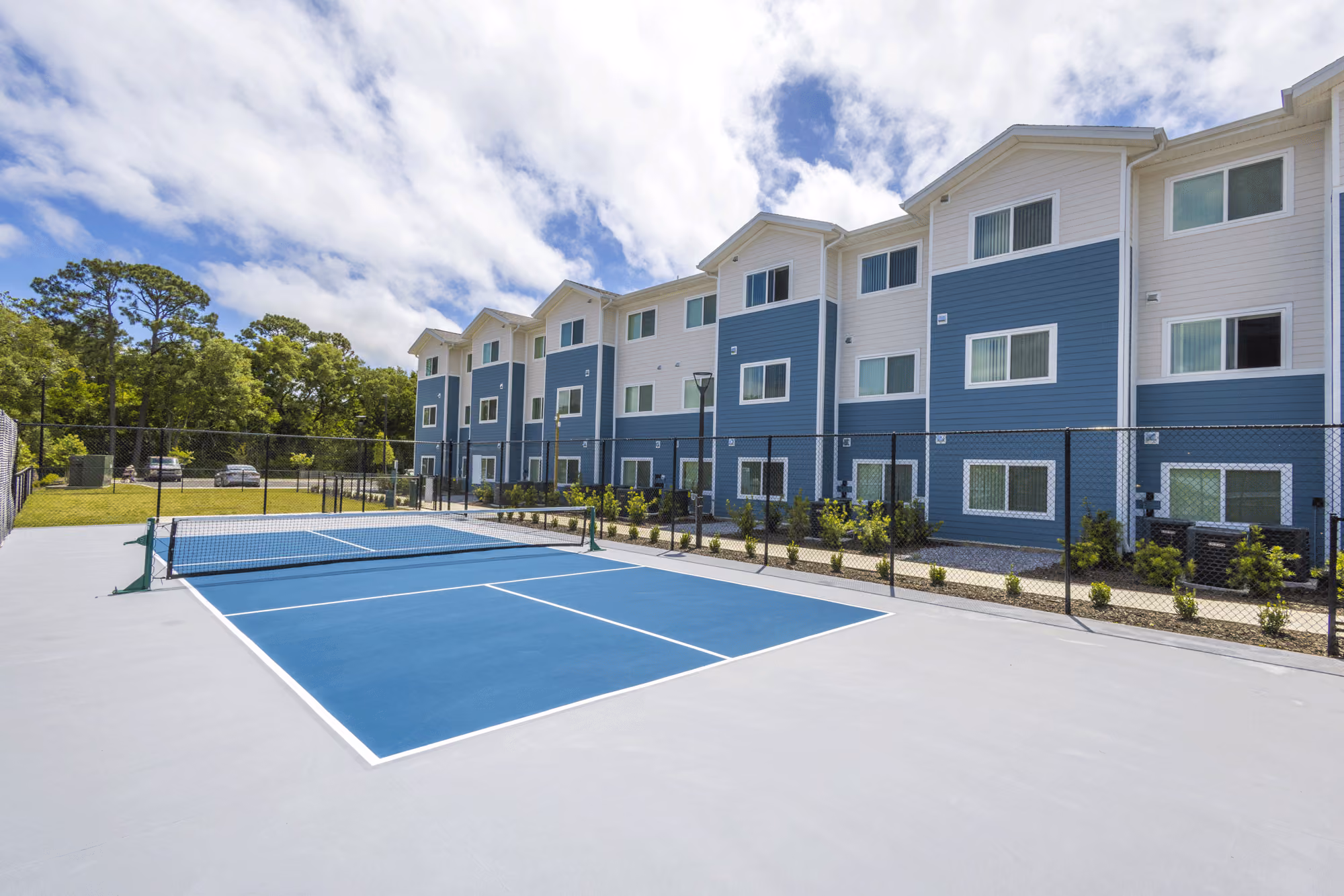 Shoreline Villas amenity area