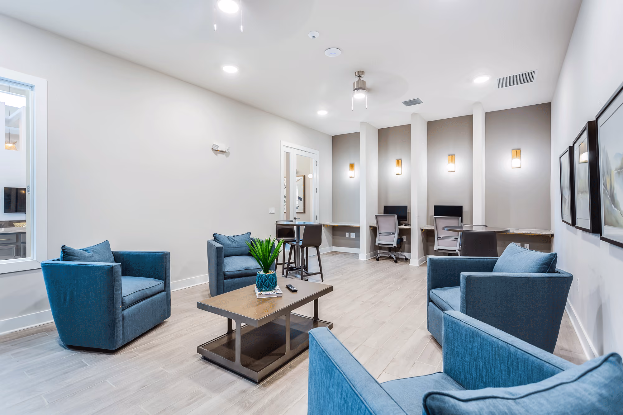 Interior of a Lafayette Gardens apartment