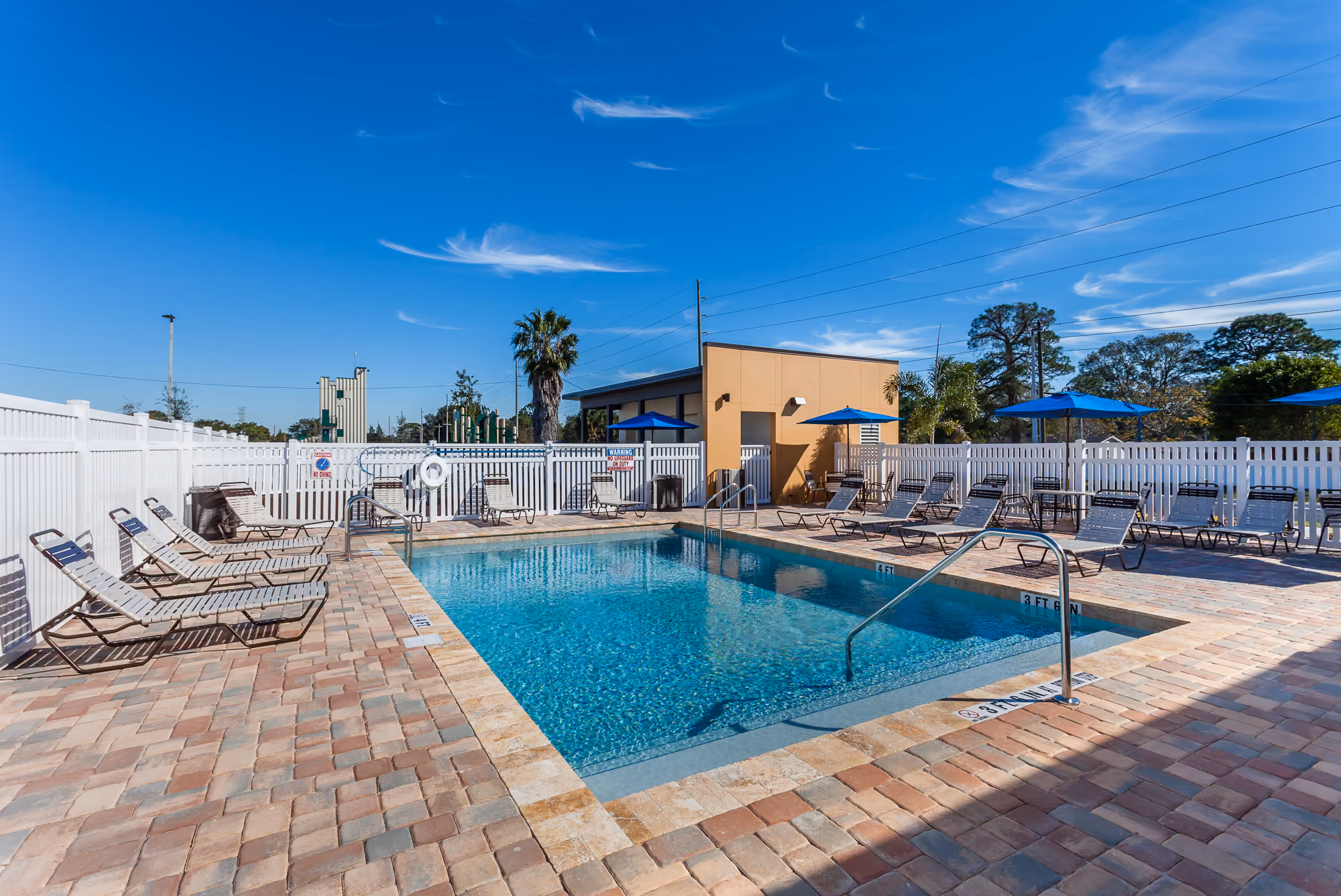 Whispering Palms amenity area