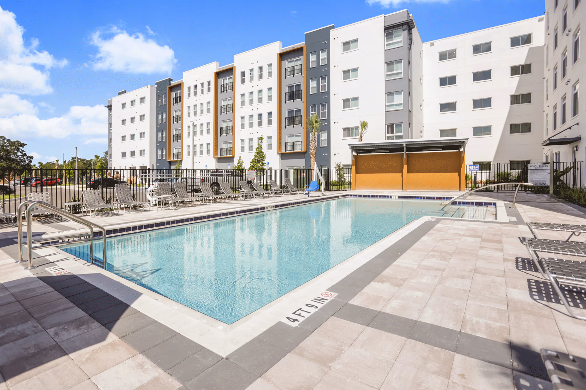 The Addison amenity area
