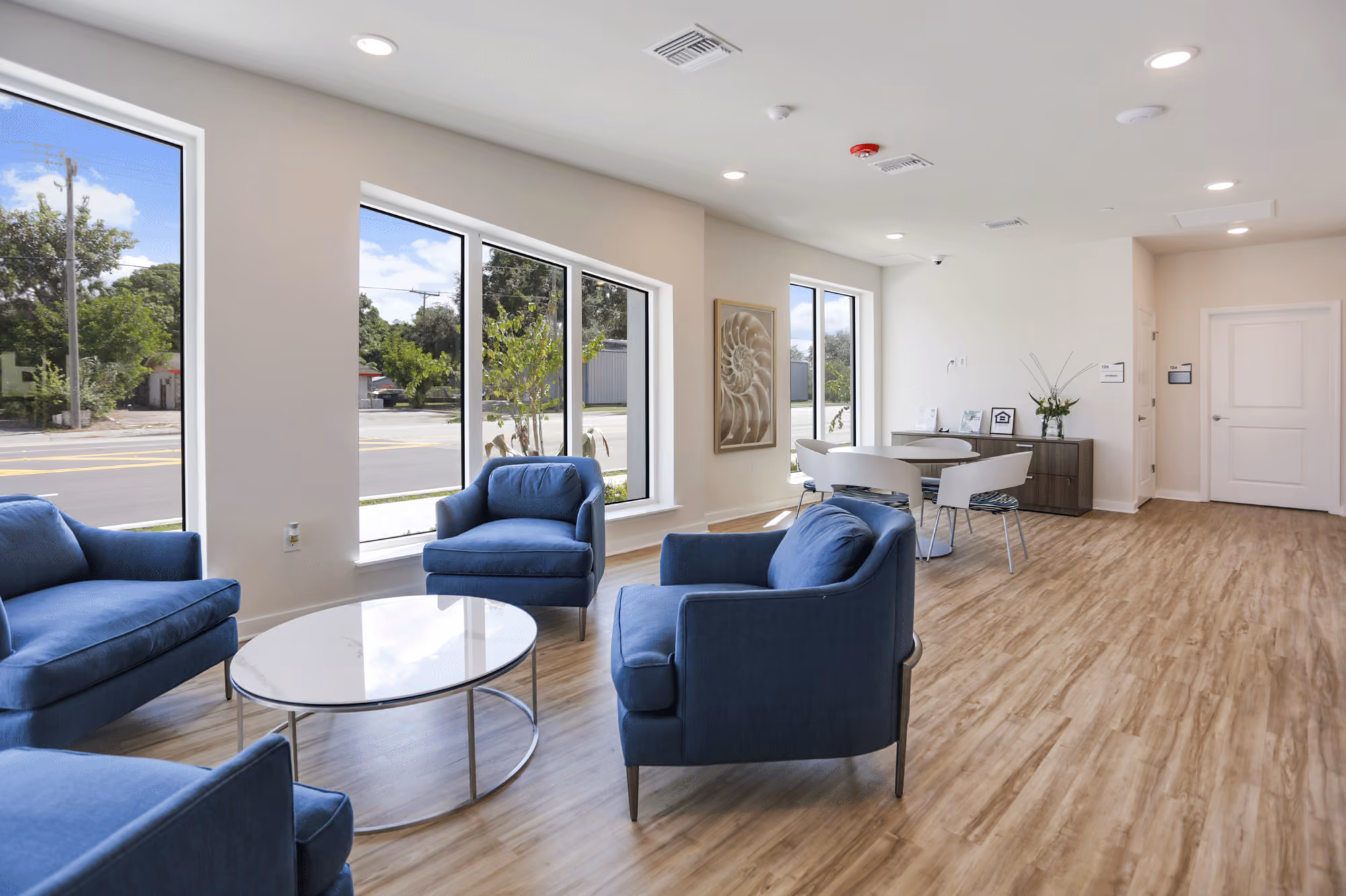 Interior of a The Addison apartment