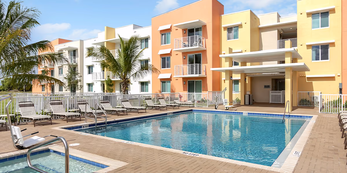 Heron Estates Senior Living Pool