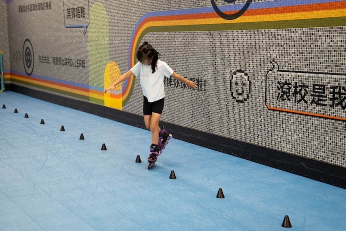 Roller skating training