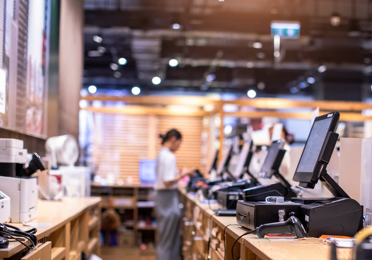 pos machines for queue management