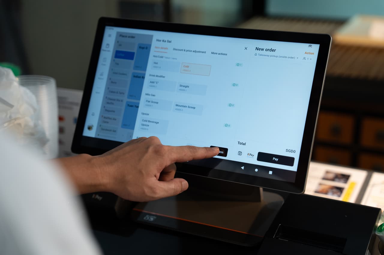 keng seng coffeehouse kpay pos terminal