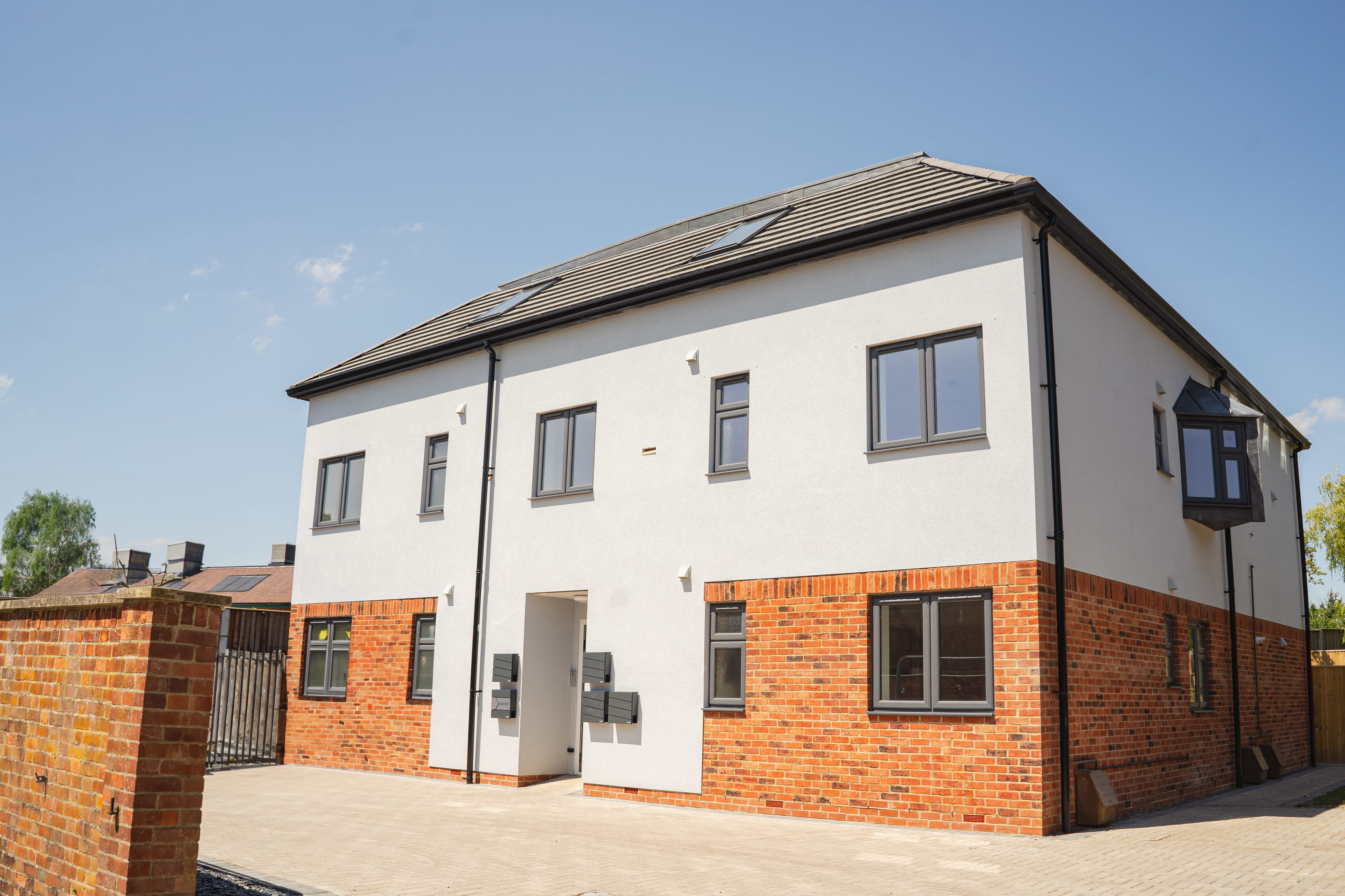 4 Bladon Close presents a charming collection of five modern flats designed for a peaceful yet convenient lifestyle.