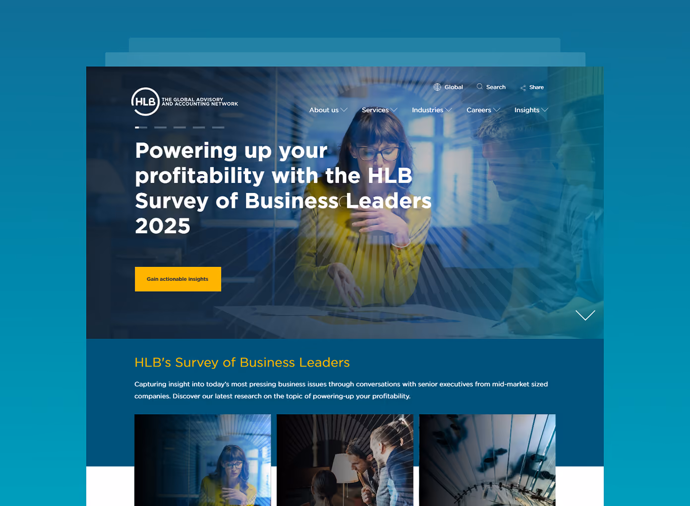 HLB Global Network: A Strategic Website Redevelopment