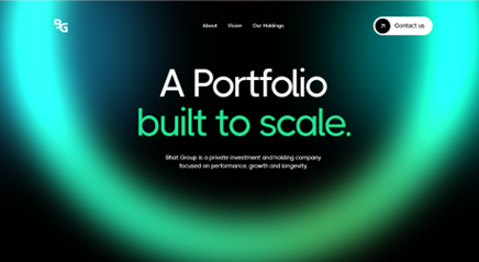 TrackFlo website built on Framer by Exponetly and Bhat Group website built on Webflow by Exponetly