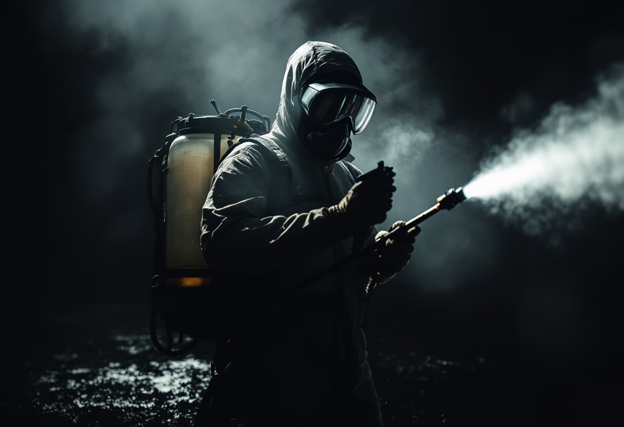 image of pest control procedures for agricultural services