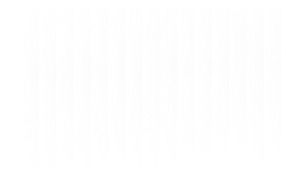White vertical wooden slats evenly spaced against a transparent background.