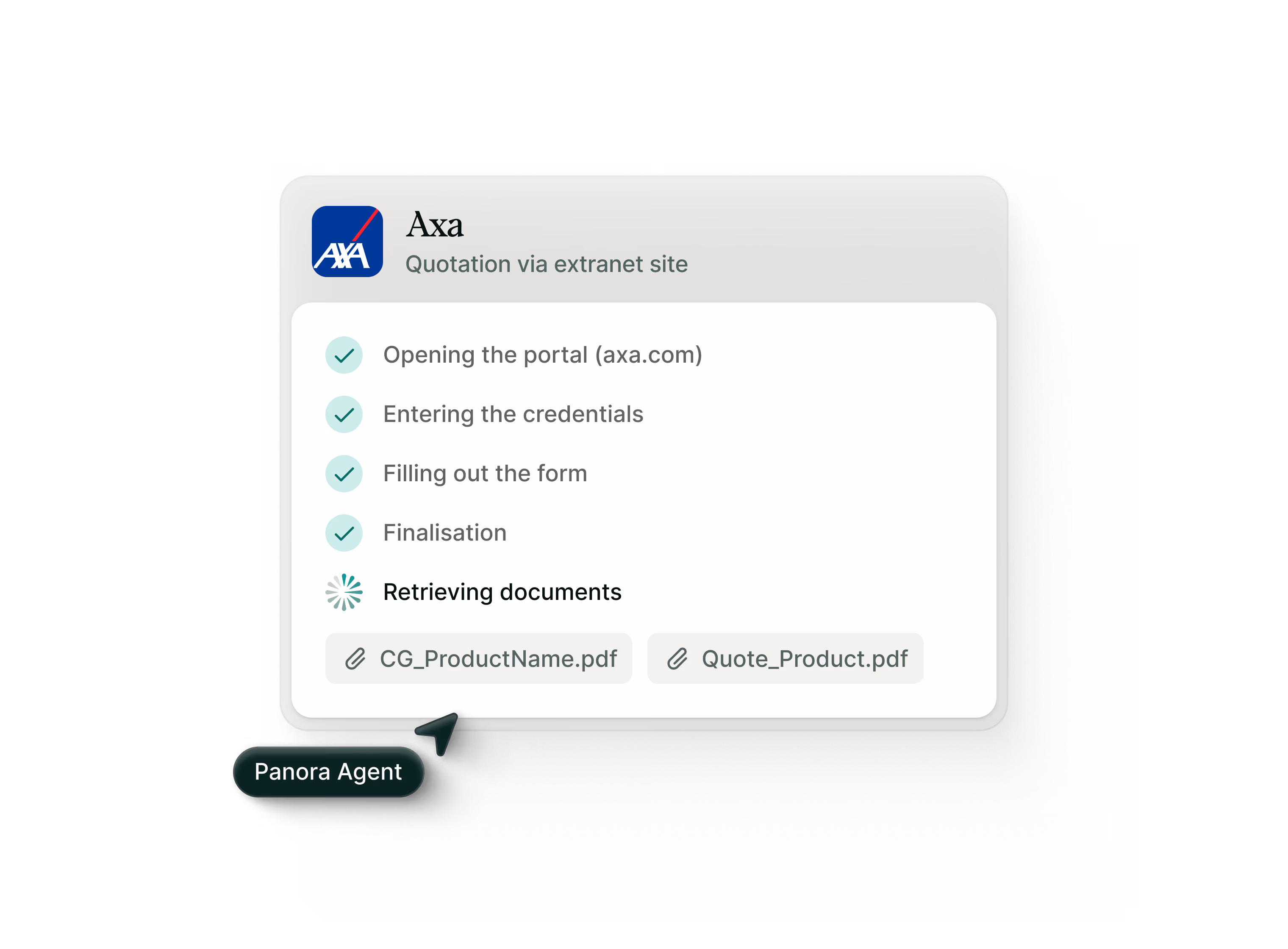 Illustration Start and centralize quotations