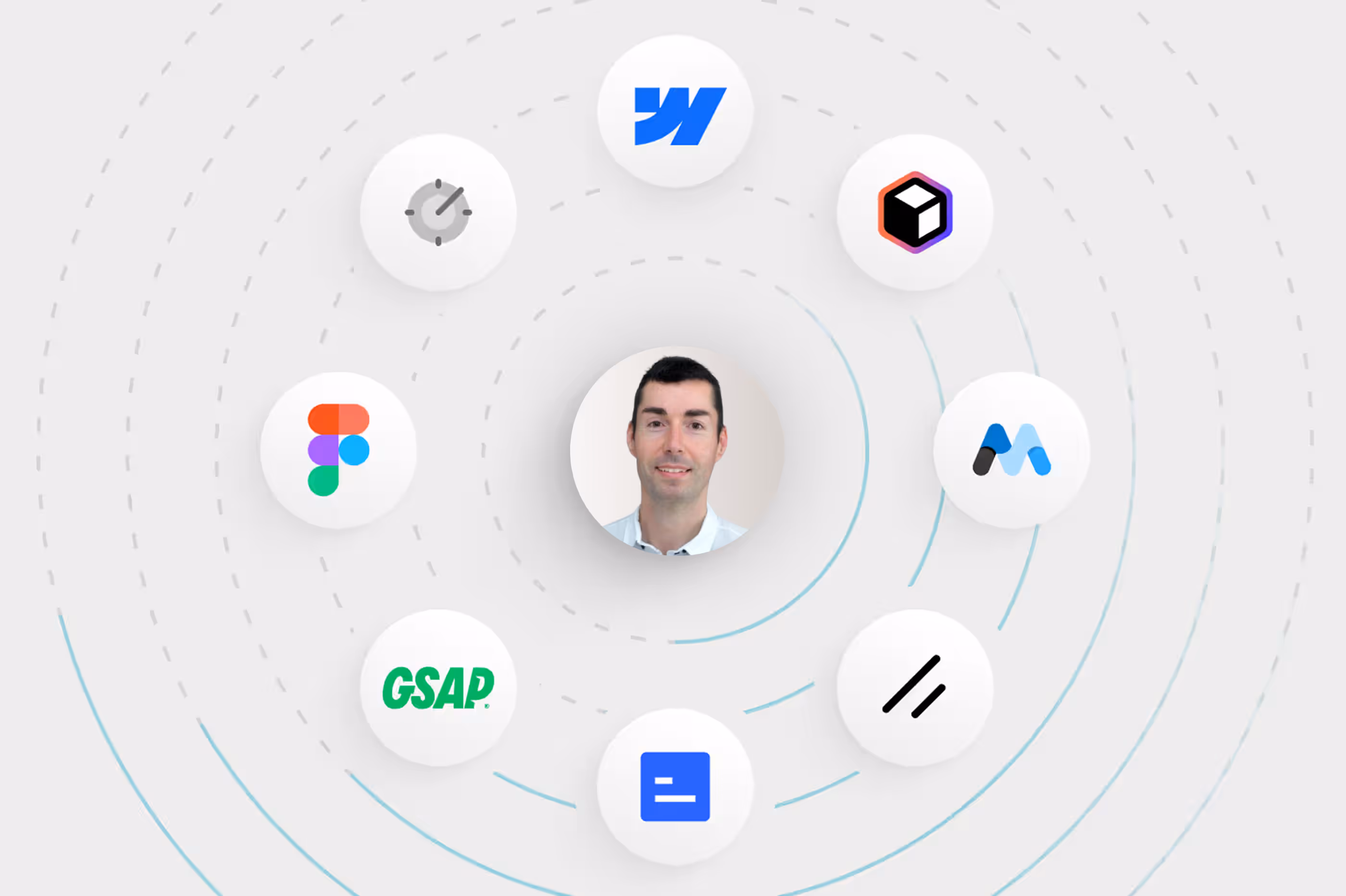 Webflow development tools - Webflow, Figma, GSAP and more