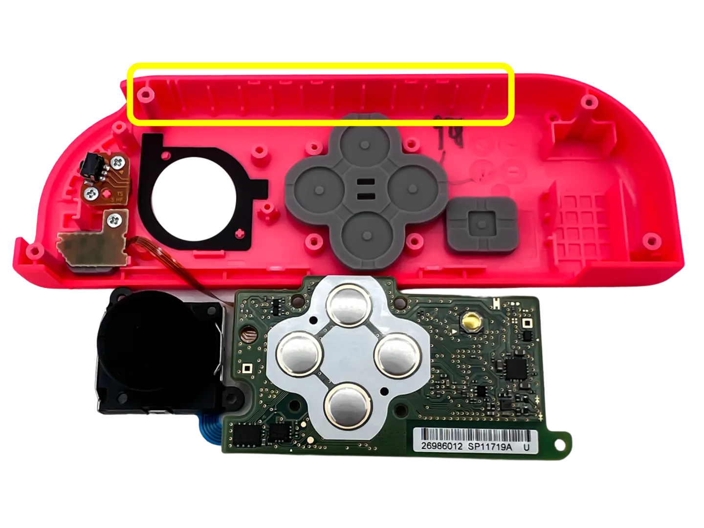 Gaming Controller Development - Plastic Part Design Snaps