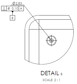 GD&T Datum B 2