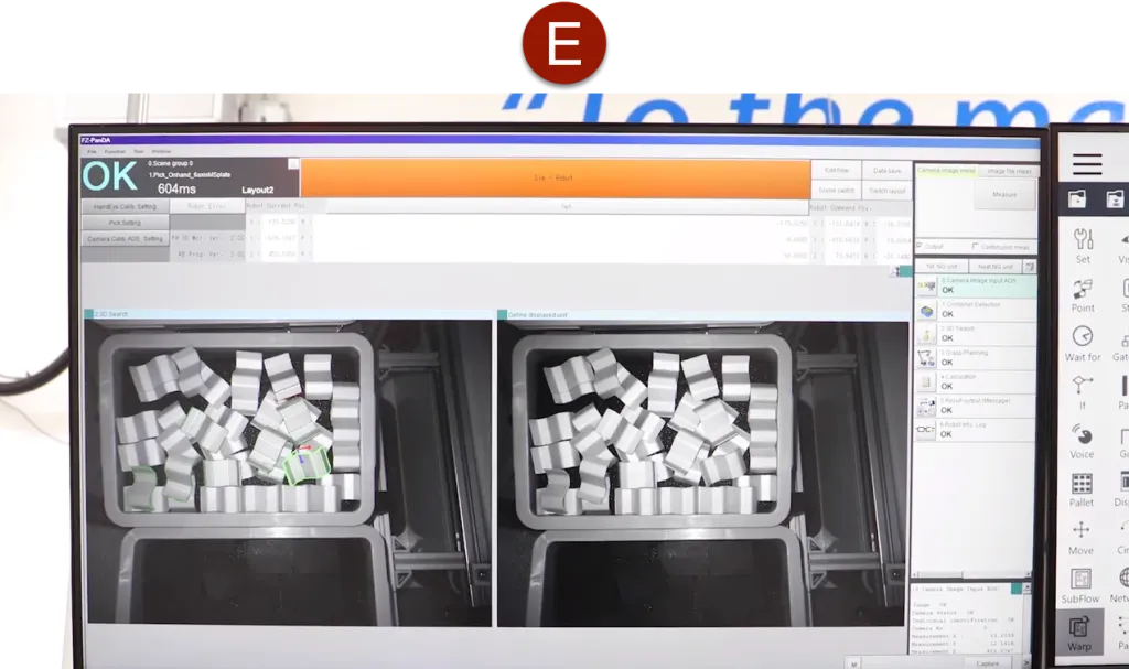 Vision Guided 3D Bin Picking