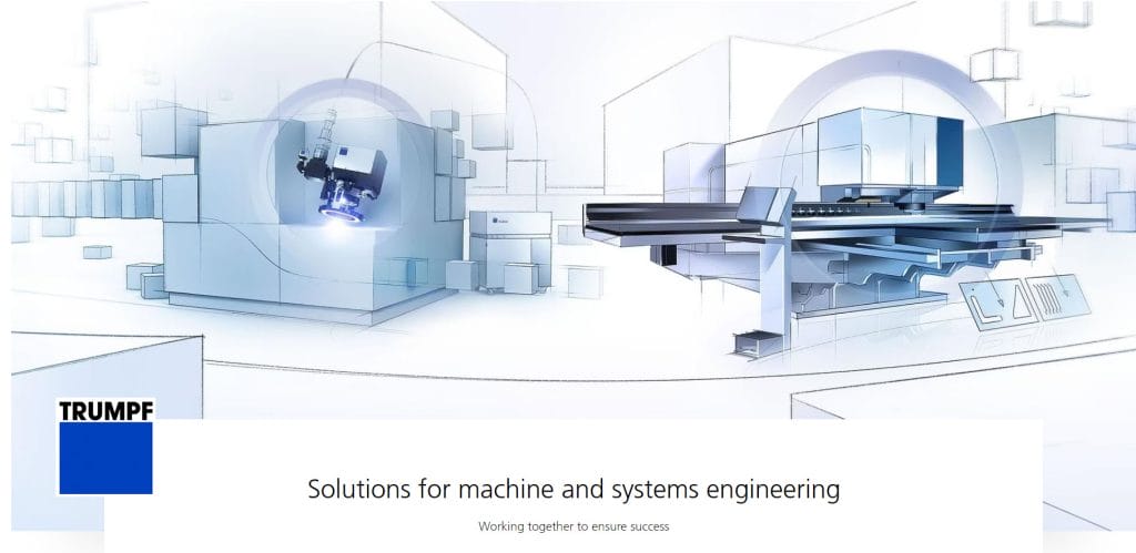 Image courtesy of TRUMPF SOLUTIONS