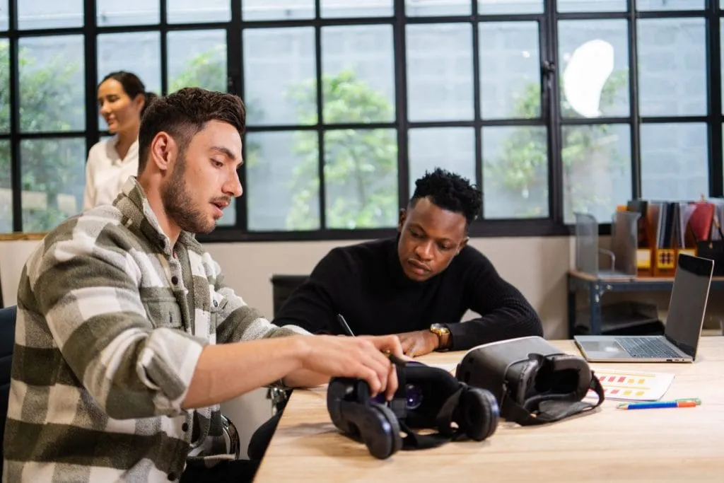 Image depicting an exploratory review of VR technology during the product development life cycle