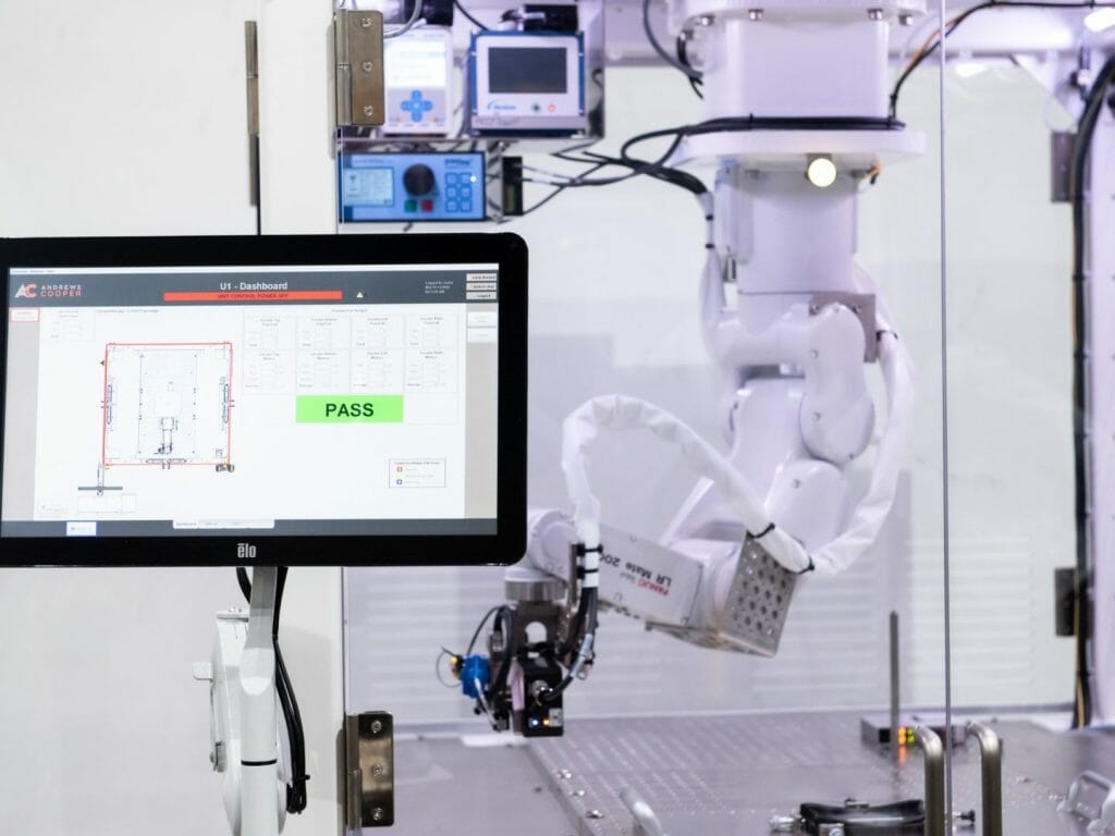 precision adhesive dispense automation