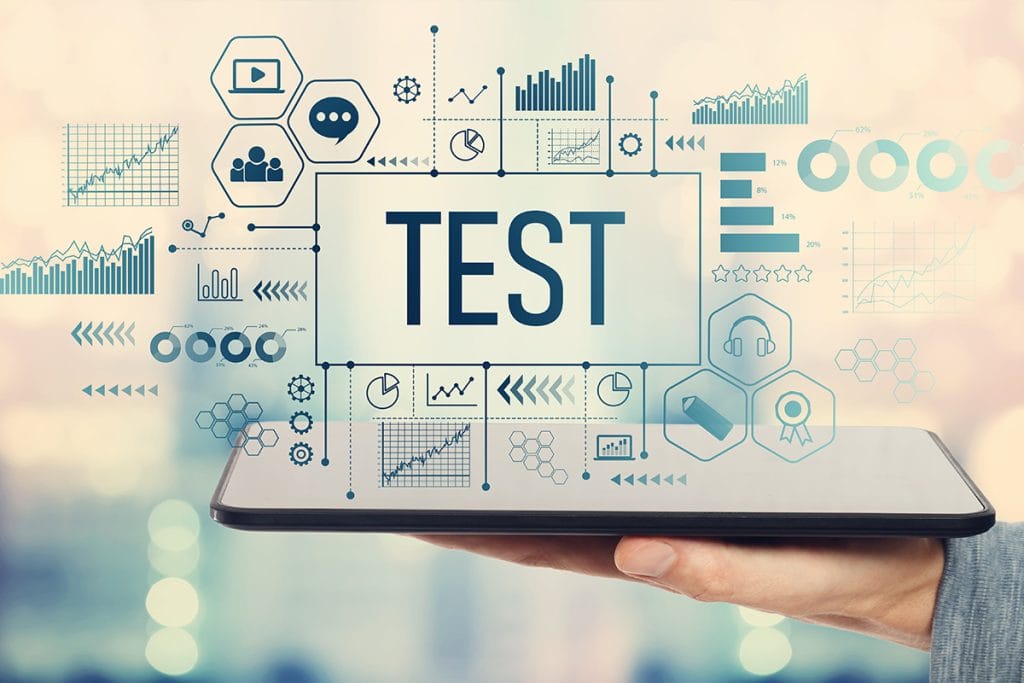 Concept image showing Test Engineering for development