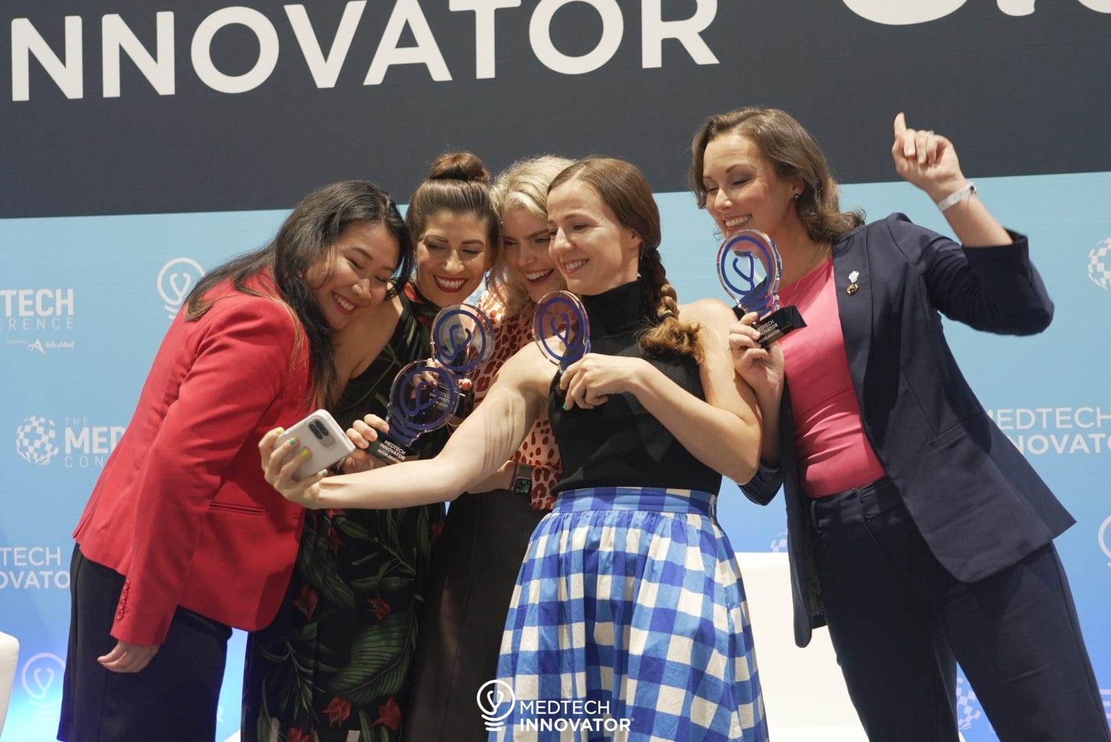 MedTech Innovator 2025 Cohorts Pause for Selfie