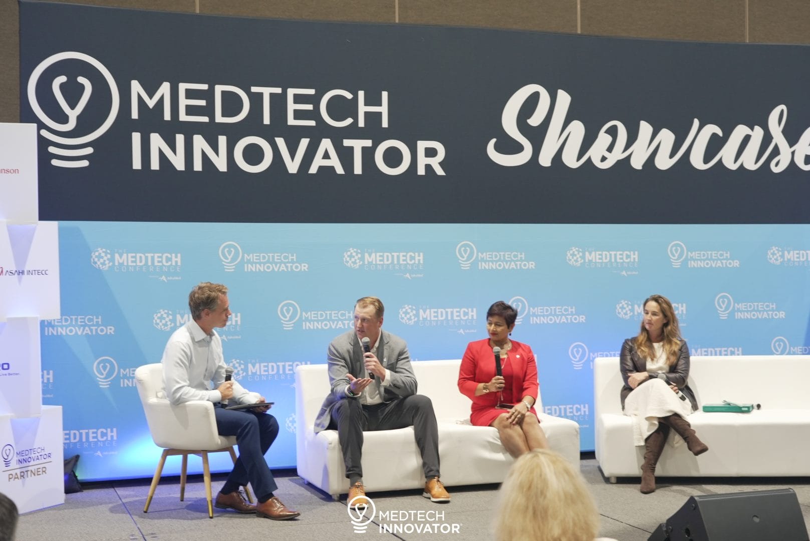 Ben Luts moderates the MedTech Innovator panel for Lab Diagnostics
