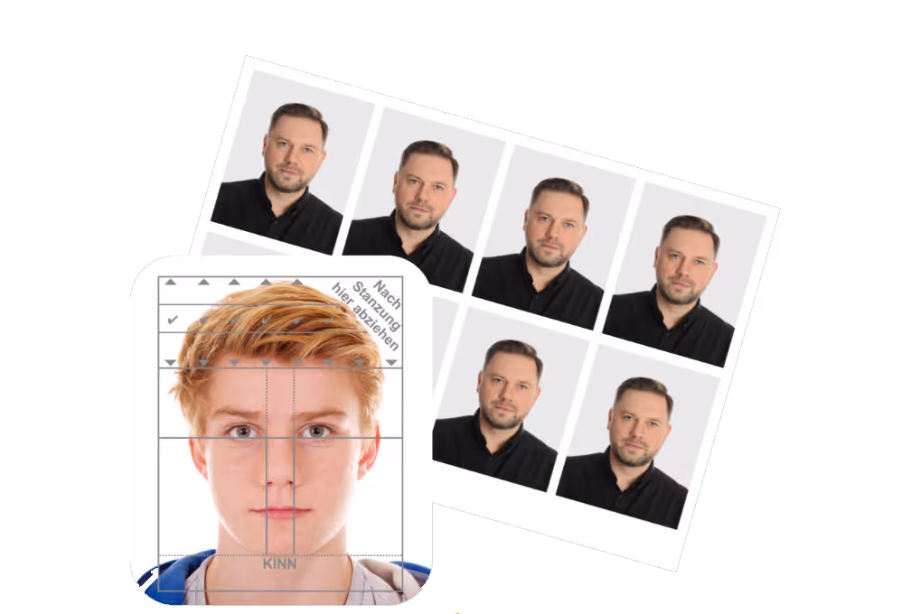 Photo de passeport d’un jeune homme prise en studio professionnel. Service rapide, conforme aux normes officielles, idéal pour vos documents d’identité en Suisse.