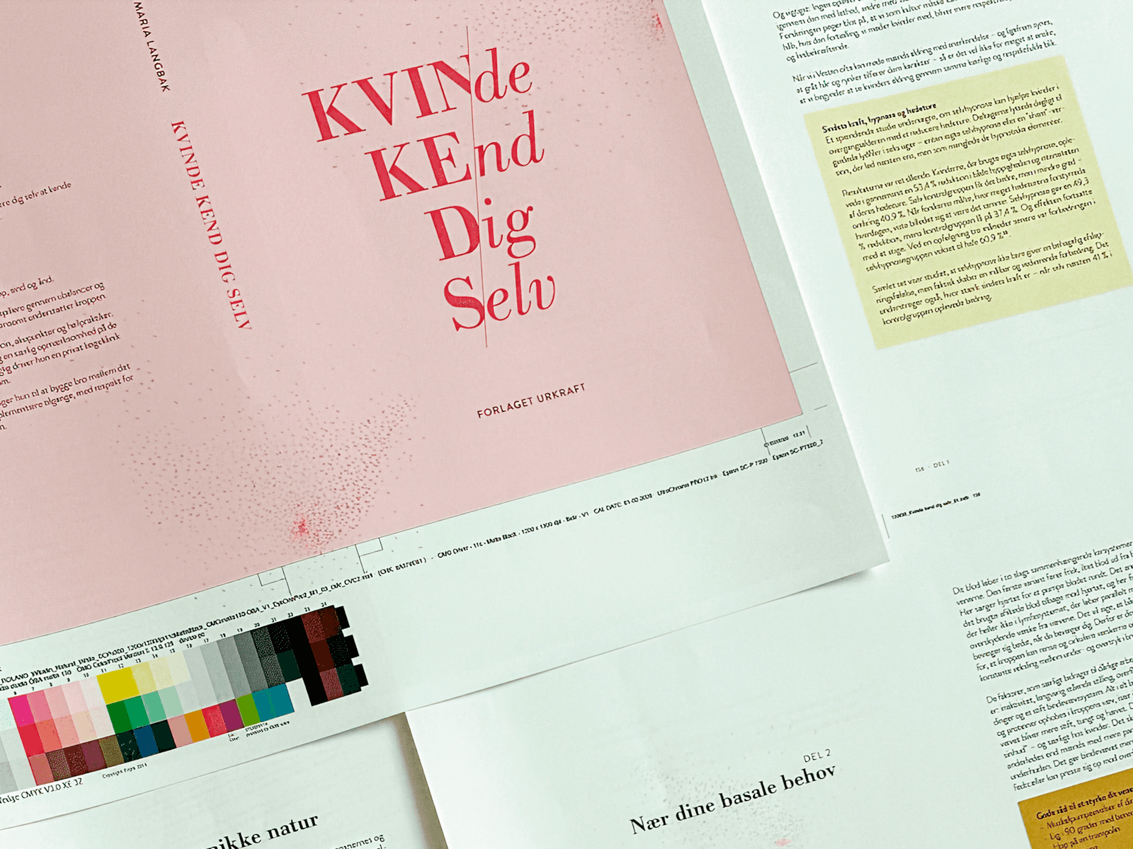 The publisher Urkraft — book design and editorial layout