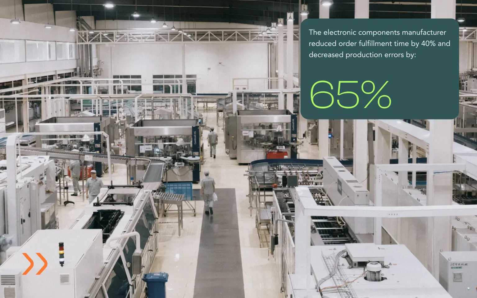 Thanks to advanced integration capabilities with warehouse and ERP systems, the monday.com implementation optimized production processes.