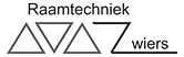 Het logo van Raamtechniek Zwiers