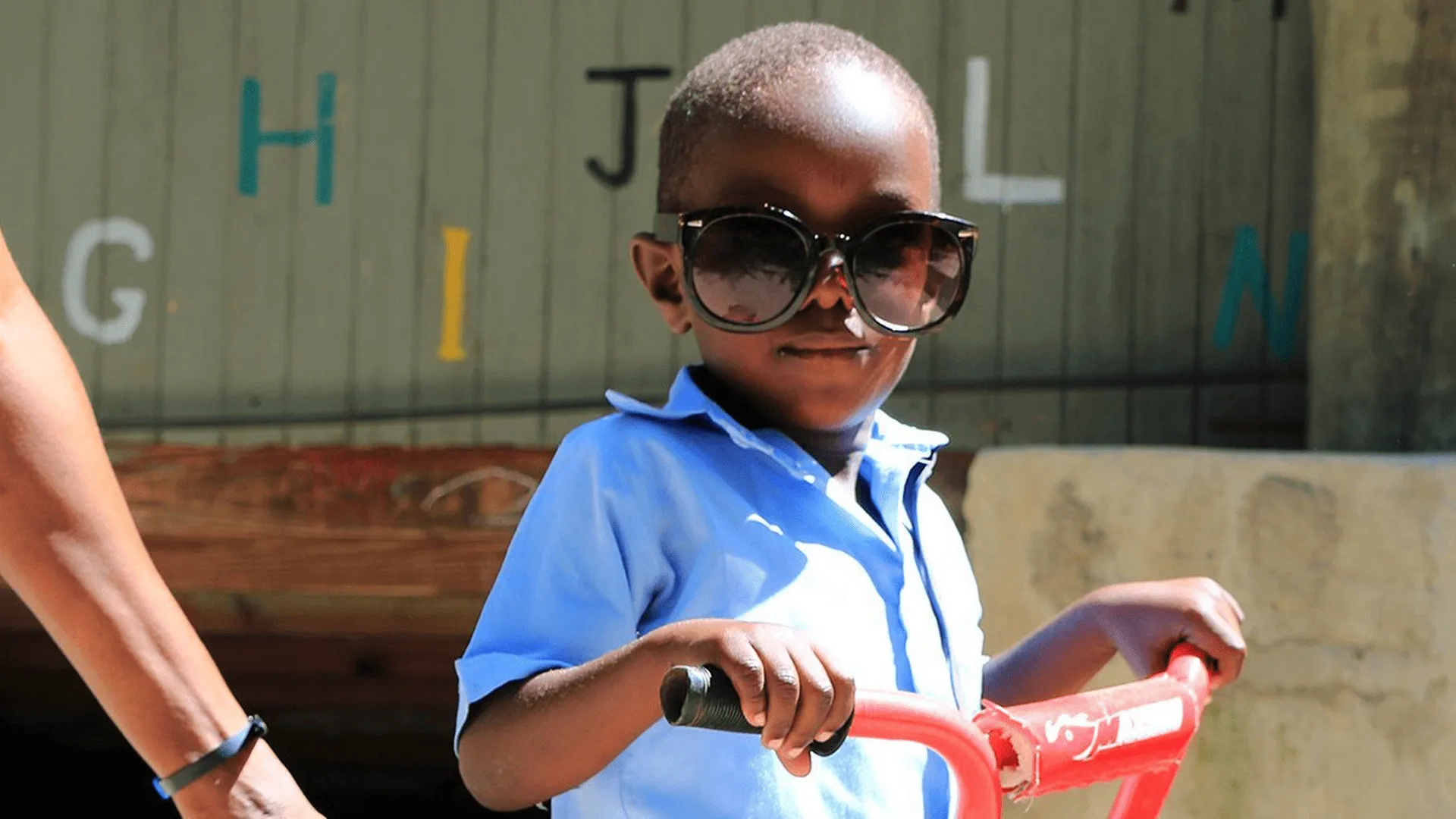 Child at Royal Chundu School