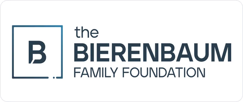 The Bierenbaum Family Foundation logo with a stylized letter B inside a square frame